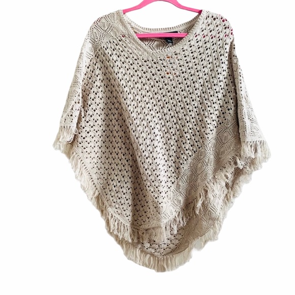 Style & Company shawl tan size S/M - Picture 1 of 5